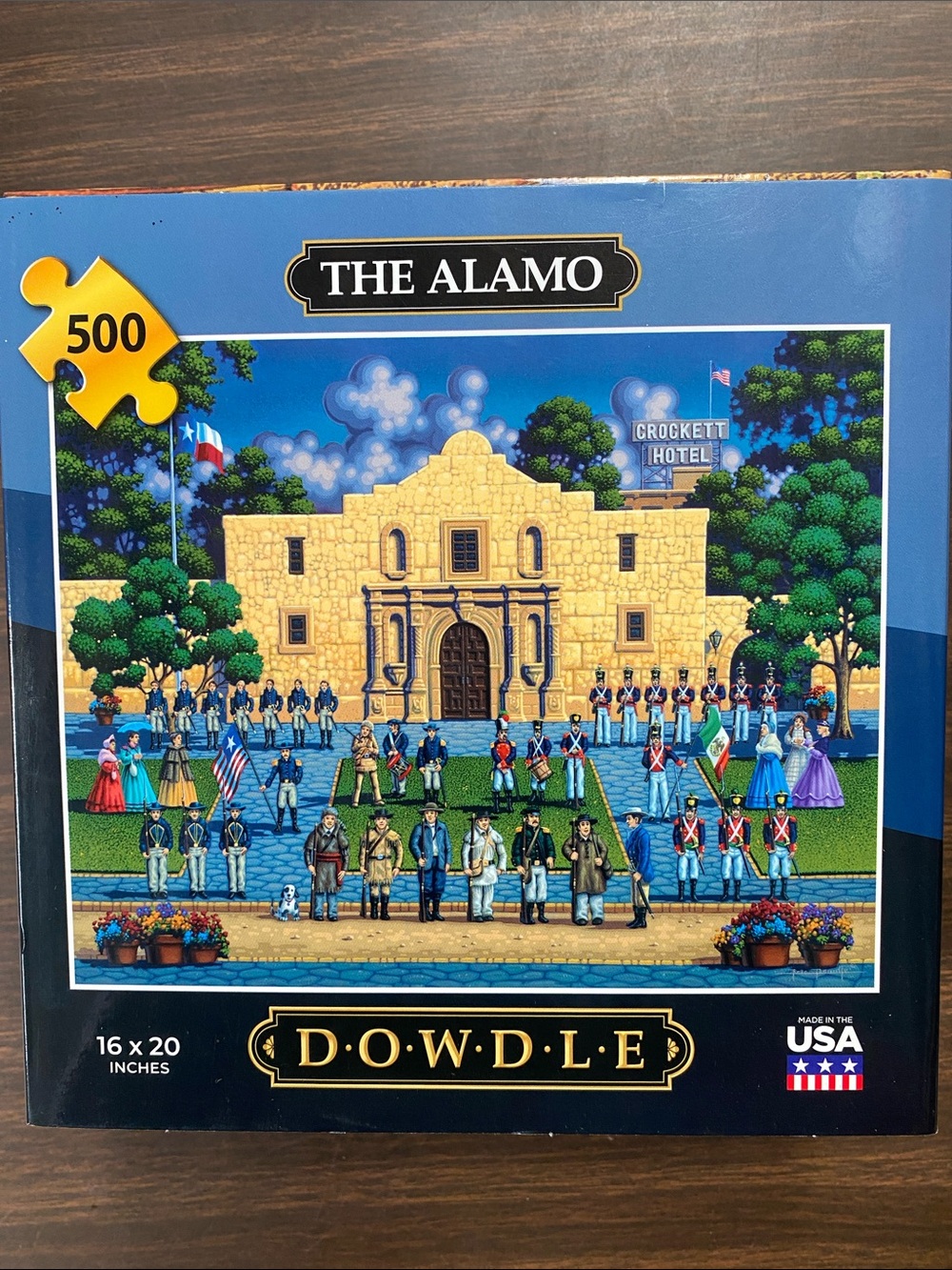 NEW Dowdle The Alamo 500 Piece Jigsaw Puzzle